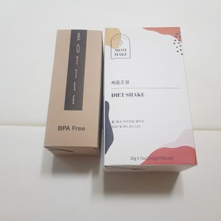 [맘메이크] 체중조절 다이어트 쉐이크 — 5점을 준 리뷰어가 2021년 9월 올린 사용 사진
