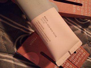 [후르디아] 끈적임 없는 착한성분 비건  핸드크림 3종 — 5점을 준 리뷰어가 2021년 10월 올린 사용 사진