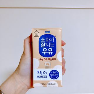 소화가 잘되는 우유 국산 5곡 미숫가루 — 5점을 준 리뷰어가 2021년 9월 올린 사용 사진