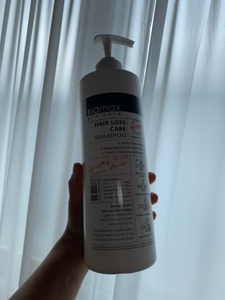 [바이오맥스] 프로코어 탈모완화샴푸 1000ml — 5점을 준 리뷰어가 2022년 11월 올린 사용 사진