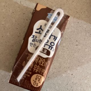 [구매평]덴마크 소화가 잘되는 우유로 만든 초코, 190ml, 24개 — 5점을 준 리뷰어가 2025년 2월 올린 사용 사진