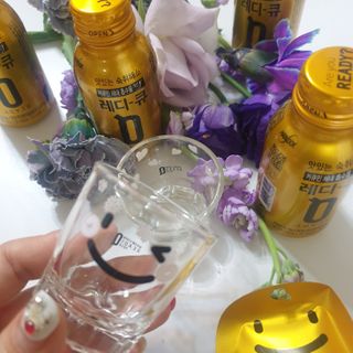 발그레 소주잔 증정, 숙취해소 레디큐 스페셜 에디션 — 5점을 준 리뷰어가 2021년 2월 올린 사용 사진