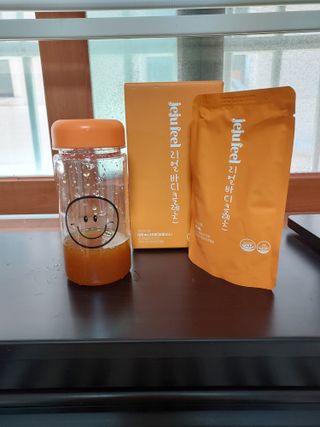 JEJUFEEL 리얼바디클렌즈 — 5점을 준 리뷰어가 2022년 9월 올린 사용 사진