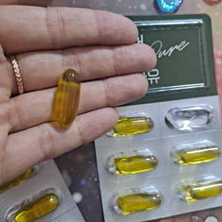 먹어도좋아 퓨어대마종자유 — 5점을 준 리뷰어가 2021년 11월 올린 사용 사진