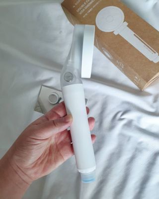 바디빔 더블클린 비타 샤워기 — 5점을 준 리뷰어가 2021년 8월 올린 사용 사진