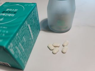 체인미 엘라스틴 콜라겐으로 이뻐진데이 500mg x 30정 — 5점을 준 리뷰어가 2021년 12월 올린 사용 사진