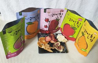 아비삭과일칩 5종 /딸기,사과,배,귤,무화과 5종 — 5점을 준 리뷰어가 2021년 3월 올린 사용 사진