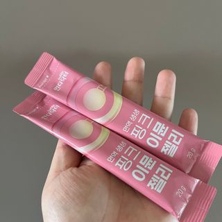 [인디닥터] 면역 생생 핑크 이뮨 젤리 — 5점을 준 리뷰어가 2022년 5월 올린 사용 사진