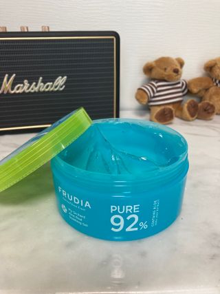 [후르디아] 피부갈증해소- 알로에+복숭아 수딩젤 2set — 5점을 준 리뷰어가 2021년 7월 올린 사용 사진