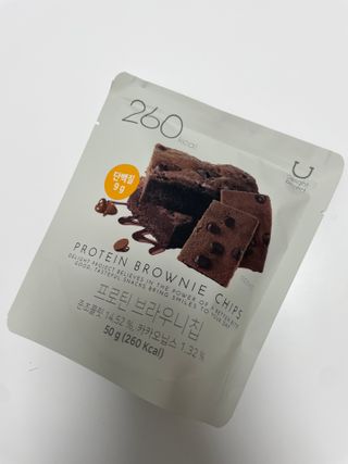 신상품) 딜라이트 프로젝트 프로틴  브라우니칩/ 카스테라칩 총 6EA — 5점을 준 리뷰어가 2022년 5월 올린 사용 사진