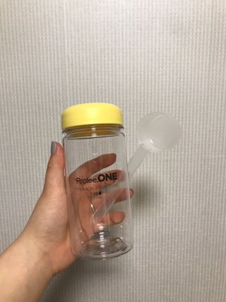 프로티원 단백질쉐이크 녹차맛 2주분 1통+보틀 — 4점을 준 리뷰어가 2021년 5월 올린 사용 사진