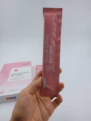 주식회사 얼굴반쪽 [얼굴반쪽 가르시니아 2,800mg] x 14포 1주 젤리 다이어트 보조제 체지방감소 — 4점을 준 리뷰어가 2021년 11월 올린 사용 사진