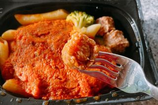 브라잇벨리 3분비건요리, 플랜트볼 토마토 파스타 2인분 — 5점을 준 리뷰어가 2022년 7월 올린 사용 사진