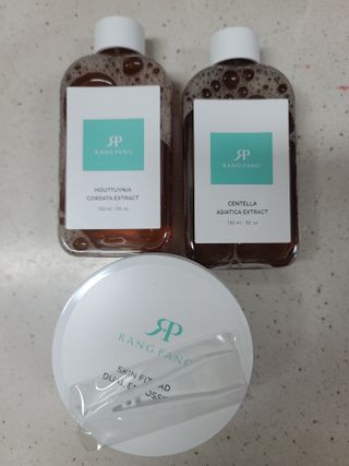 랑팡 병풀추출물150ml+어성초추출물150ml+스킨빅패드60매 — 5점을 준 리뷰어가 2021년 10월 올린 사용 사진