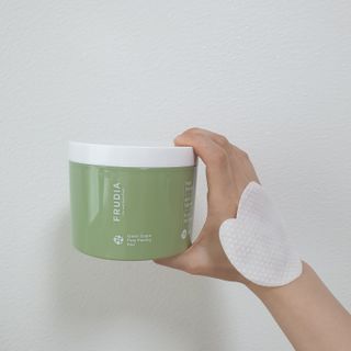 [후르디아] 약산성  모공 필링 패드(70매) — 5점을 준 리뷰어가 2021년 7월 올린 사용 사진