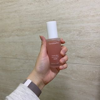 산다화 더블 이펙트 안티 링클 세럼 50ml — 5점을 준 리뷰어가 2022년 10월 올린 사용 사진