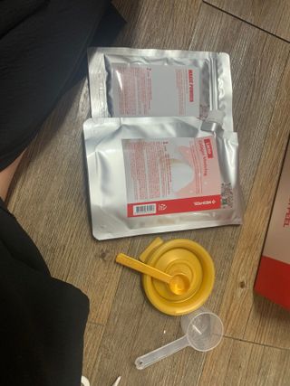 메디필 레드 락토 콜라겐 모델링 팩 — 리뷰어가 2021년 3월 올린 사용 사진