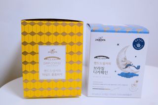 (주)쟈뎅 쟈뎅 클래스 핸드 드립 커피 10P 2종_디카페인 1종+랜덤 플레이버 1종 — 5점을 준 리뷰어가 2021년 4월 올린 사용 사진