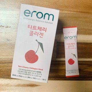 이롬 erom 타트체리 콜라겐 — 4점을 준 리뷰어가 2021년 4월 올린 사용 사진