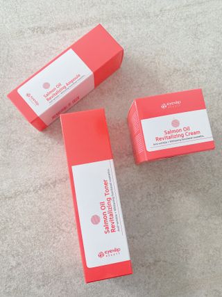 아이앤립 / EYENLIP 아이앤립 연어오일 리바이탈라이징 토너+앰플+크림 3종 세트 — 5점을 준 리뷰어가 2021년 5월 올린 사용 사진