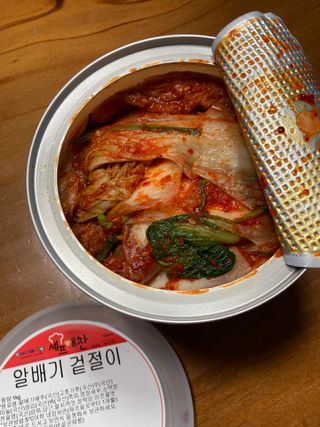 셰프애찬 알배기 겉절이 김치 1kg — 5점을 준 리뷰어가 2022년 9월 올린 사용 사진