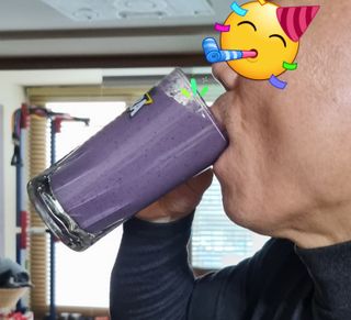 수플먼트 나는 마신닭!! 닭가슴살 주스키트, 먹기 힘들었던 닭가슴살 이제는 마시자 — 5점을 준 리뷰어가 2022년 12월 올린 사용 사진