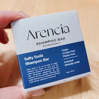 Arencia 아렌시아 솔티소다 샴푸바, 더 새틴 린스바 세트 — 5점을 준 리뷰어가 2021년 6월 올린 사용 사진