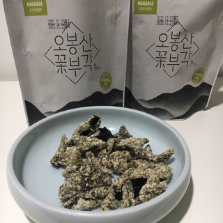 오봉산꽃부각 [만나식품] 오봉산 꽃부각 3가지 맛(오리지널, 새우맛, 매운고추맛) — 5점을 준 리뷰어가 2022년 12월 올린 사용 사진