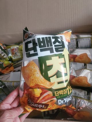 맛있게 채우는 단백질 12g, 닥터유 단백질칩 — 5점을 준 리뷰어가 2023년 12월 올린 사용 사진