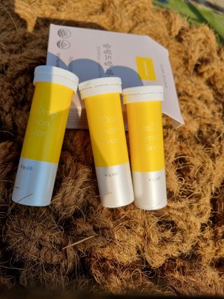 [슬림드랍 레몬맛] 건기식 다이어트 보조제 겸 비타민 — 4점을 준 리뷰어가 2022년 1월 올린 사용 사진