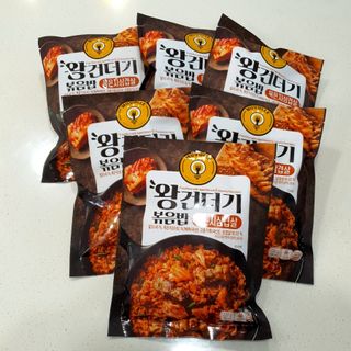 한성기업 무볼레 왕건더기 볶음밥 묵은지삼겹살 — 3점을 준 리뷰어가 2021년 10월 올린 사용 사진