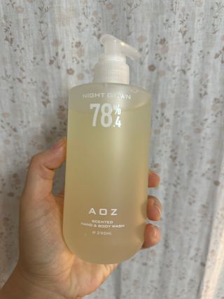 에일리언오더즈 센티드 핸드 앤 바디 워시 290ml (3종 택1) — 5점을 준 리뷰어가 2023년 8월 올린 사용 사진