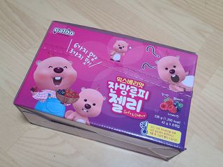 [팔도] 잔망루피젤리 믹스베리맛 42g 8개 — 5점을 준 리뷰어가 2022년 1월 올린 사용 사진