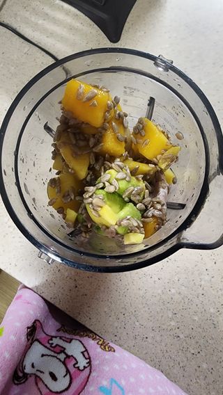 수플먼트 나는 마신닭!! 닭가슴살 주스키트, 먹기 힘들었던 닭가슴살 이제는 마시자 — 5점을 준 리뷰어가 2023년 3월 올린 사용 사진