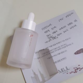 [미릴] 맑음빛 레드빈 브라이트닝 앰플 — 4.5점을 준 리뷰어가 2021년 1월 올린 사용 사진
