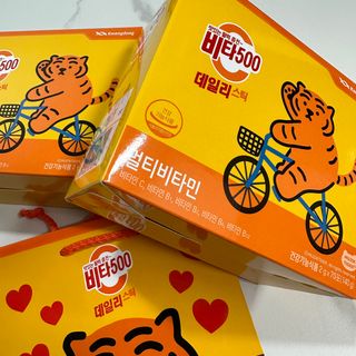 광동제약 [광동] 비타500데일리스틱 70포X2개 + 뚱랑이엽서 + 쇼핑백 증정 — 5점을 준 리뷰어가 2022년 10월 올린 사용 사진