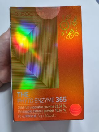 [닥터루템]맛있는 파인애플맛 과채효소 THE파이토엔자임365 1box (30포) — 5점을 준 리뷰어가 2022년 9월 올린 사용 사진