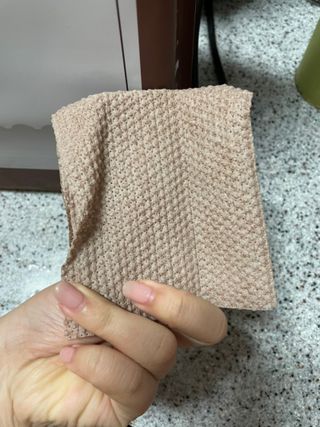 블뤼엔 일회용 수세미 — 5점을 준 리뷰어가 2021년 4월 올린 사용 사진
