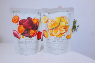 딜라이트 프로젝트 원물칩 2종 6ea(비트 믹스칩, 단호박 믹스칩) — 5점을 준 리뷰어가 2022년 4월 올린 사용 사진