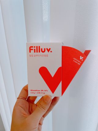 filluv 필럽 필럽 글루타치온 필름 — 5점을 준 리뷰어가 2022년 5월 올린 사용 사진