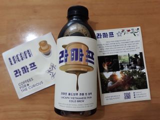 라까프 콜드브루 까페 핀 원액 500ml — 4점을 준 리뷰어가 2022년 8월 올린 사용 사진