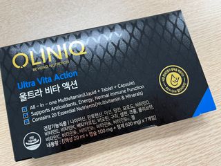 올리닉 울트라비타액션 — 5점을 준 리뷰어가 2021년 12월 올린 사용 사진
