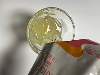 [경남제약헬스케어] 케어플러스 리셋 다이어트 청포도맛 100ml X 5포 (5일분) — 5점을 준 리뷰어가 2023년 5월 올린 사용 사진