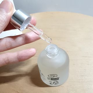 프로젝트오늘 제주 녹차 비건 앰플 — 4점을 준 리뷰어가 2021년 11월 올린 사용 사진