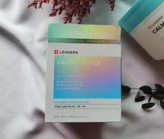 리더스코스메틱 리더스 카밍 바이오틱스 퀵 수딩 패드 — 5점을 준 리뷰어가 2022년 5월 올린 사용 사진