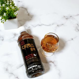 이도 발효한차 디티엑스 블랙 500ml 20병 — 3점을 준 리뷰어가 2021년 8월 올린 사용 사진