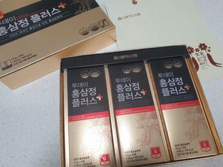 서울약사신협_투데이홍삼정플러스스틱_10g x 30포 — 5점을 준 리뷰어가 2021년 1월 올린 사용 사진