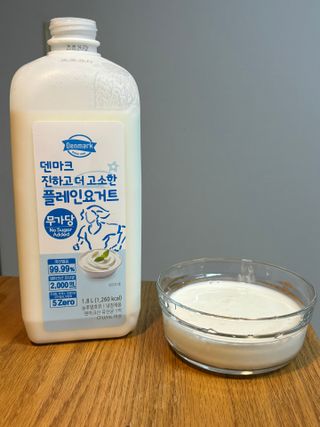 프리_[덴마크] 진하고 더 고소한 플레인 요거트 1.8L — 5점을 준 리뷰어가 2025년 5월 올린 사용 사진