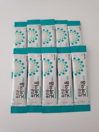 프리마인 유산균 국가지정연구소 선정, 살아있는 생유산균 200억 마리의 힘. 유산균n굿바이옴플러스 — 5점을 준 리뷰어가 2021년 10월 올린 사용 사진