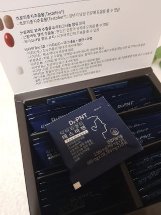 닥터피엔티 [Dr.PNT] 남성 건강 올인원! 테스마젠 — 5점을 준 리뷰어가 2023년 1월 올린 사용 사진